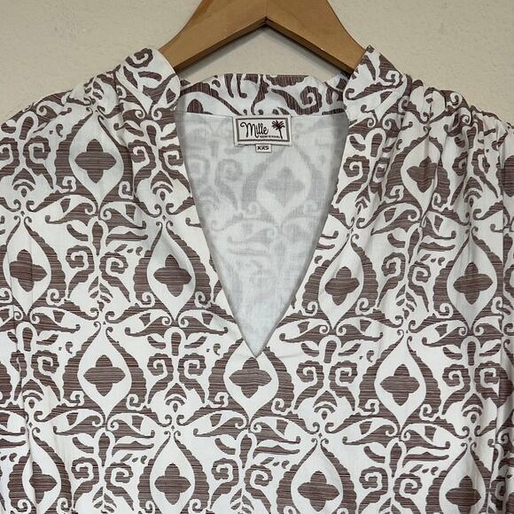 Millie Resort & Travel Geometric Maxi Dress - Size XXS - Picture 4 of 9